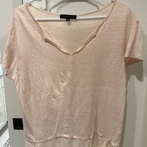 Sanctuary Pink Relaxed Short Sleeve T-Shirt